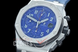 AP26470-504 BBVF Royal Oak Offshore SS/RU Black A-7750 Mod to Calibre 3126/Secs@12