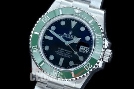  RLS-41-0102 XF/VSF 904L Steel 2020 41mm Submariner 126610LV SS/SS Black VS 3235 / 72 Hours Power Reserve 