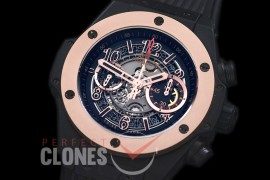 HB45-028 Big Bang Unico Matte CER/RG/RU Grey Skeleton Asian 7750 28800