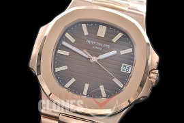 PP00612S 3KF UV Nautilis 5711 RG/RG Brown Asian Clone Calibre 324SC