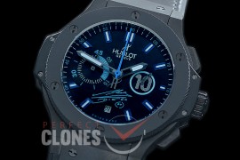 0 0 0 0 HB00993 LX-F Big Bang Maradona 10 Special Edition PVD/CER/RU Black A-7750 Secs at 3 