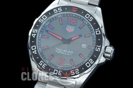 0 0 0 0 TGF1-50004 Formula 1 Automatic SS/SS Grey/Red A-2813 