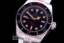 0 0 0 RLSS-TM-011 GMF 904L Steel Tempus Machina 216A Submariner No Date114060 SS/SS Black A 2824