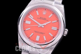 RLOY-41-105S BP Osyter Perpetual 41mm 124300 SS/SS Coral Red Sticks SA 3230