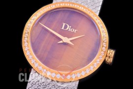 CD-LDDDS-113 La D De Dior Santine SS/YG MOP Gold Swiss Quartz 