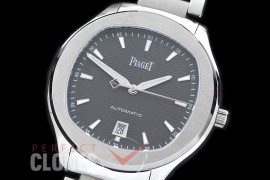0 0 0 PI-PS-103 ZF Polo S Automatic SS/SS Grey Miyota 9015 Mod Calibre 1110P
