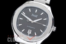 0 0 0 PI-PS-103 Polo S Automatic SS/SS Grey Miyota 90165 Mod Calibre 1110P