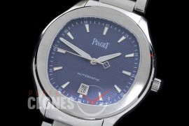 0 0 0 PI-PS-104 Polo S Automatic SS/SS Blue Miyota 90165 Mod Calibre 1110P