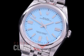 RLOY-41-037S GMF 904 Steel Osyter Perpetual 41mm 124300 SS/SS Ice Blue Sticks VR 3230