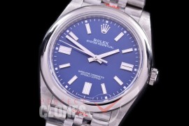RLOY-41-033S GMF 904 Steel Osyter Perpetual 41mm 124300 SS/SS Blue Sticks VR 3230