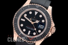 RYMENR00008S ARF 904 Steel 116621 Yachtmaster Everose Men RG/RU Black SH 3135