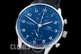 IWPG-150-102 YLF 3716 Portugieser Chrono 150 Years Edition SS/LE Blue A-7750