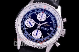 0 0 0 0 0 0 BLNVC-41-107L ANF/OXF Navitimer 41mm Chronograph SS/LE Black Sticks A-7750 28800