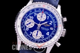 0 0 0 0 0 0 BLNVC-41-103L ANF/OXF Navitimer 41mm Chronograph SS/LE Blue Num A-7750 28800