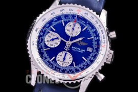 0 0 0 0 0 0 BLNVC-41-108L ANF/OXF Navitimer 41mm Chronograph SS/LE Blue Sticks A-7750 28800