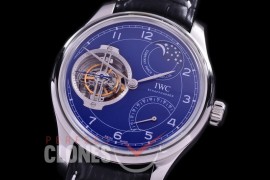 0 0 0 IWPTB00012 BBRF IW590203 Portugieser Constant Force Tourbillon Edition150 years SS/LE White Seagull Bridged Tourbillon 