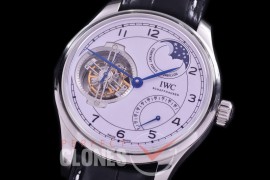 0 0 0 IWPTB00011 BBRF IW590202 Portugieser Constant Force Tourbillon Edition150 years SS/LE White Seagull Bridged Tourbillon 