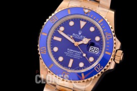  RLSF-41-0012A BP 2020 41mm Submariner 126618LB YG/YG Blue A-2836 