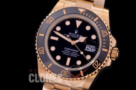  RLSF-41-0011A BP 2020 41mm Submariner 126618LB YG/YG Black A-2836 
