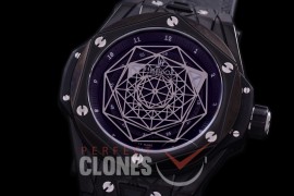 HB-SB-072 HRF Big Bang Sang Bleu 45mm PVD/LE Black Miyota 8215 Modified