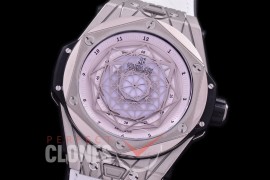 HB-SB-051 HRF Big Bang Sang Bleu 45mm TI/LE White Miyota 8215 Modified