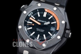 AP00033 Royal Oak Diver 15707 V2 CER/RU Black A-3120