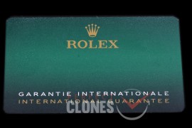 RLACC-907 2020/2021 New Design Rolex Warranty Cards with Matching Model / Serial Printed + NFC Scan 