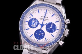 0 0 0 OMSP00317A OMF Speedmaster Snoopy Limited Ed SS/SS White Venus 75 H/W