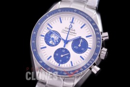 0 0 0 OMSP00317 OMF Speedmaster Snoopy Limited Ed SS/SS White Venus 75 H/W