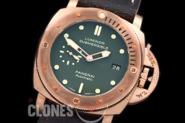 0 0 0 PN382N05 XF V2 Pam 382 N Series Bronzo Luminor Submersible BR/LE P9000