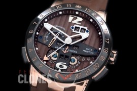 0 0 UNEL-108 El Toro Perpetual Calender RG/CER/RU Brown Asian Customized Calibre UN-32