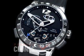 0 0 UNEL-101 El Toro Perpetual Calender SS/CER/RU Black Asian Customized Calibre UN-32