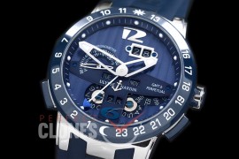 0 0 UNEL-102 El Toro Perpetual Calender SS/CER/RU Blue Asian Customized Calibre UN-32