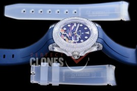 RLS-PL-119 KZF Phantom Lab Collections Submariner 116610 Blue Fish SS/RU SA 3135