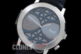 0 0 0 PI-ALP-083 Altiplano Double Jeu Paris Inspirations Limited Ed SS/LE Blue Jap Quartz 