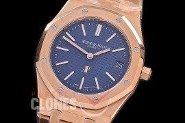 0 0 0 AP15202-708 ZF Royal Oak Jumbo Automatic 15202 YG/YG Blue Asian Clone Calibre 2121 