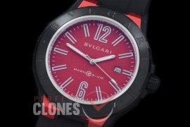 BVL00033 Diagono Magnesium Automatic PVD/RU Red Asian 2813