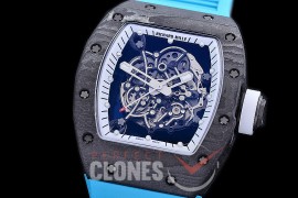 0 0 0 0 RM055-01-032A ZF RM055 Bubba Watson Marina Circult NTPT Limited Edition FC/RU Skeleton Seiko NH05A Mod