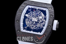 0 0 0 0 RM055-01-032 ZF RM055 Bubba Watson NTPT Limited Edition FC/RU Skeleton Seiko NH05A Mod