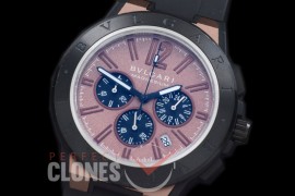 BVL00040 Diagono Magnesium Chronograph PVD/RU Brown Jap OS 20