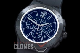 BVL00037 Diagono Magnesium Chronograph PVD/RU Black Jap OS 20