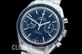 OMSP00713 Speedmaster SS/SS Blue A-7750 Mod to Calibre 9300 Functions