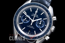 OMSP00713L Speedmaster SS/LE Blue A-7750 Mod to Calibre 9300 Functions