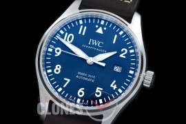 IWM18-203 MK Mark XVIII Pilot Le Petit Prince Automatic IW327010 SS/LE Blue A-2892