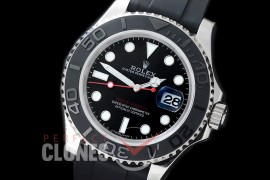 RYMEN00078R JF/ARF Yachtmaster Men CER/SS Black SH 3135 