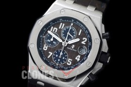 AAP00128 2018 Royal Oak Chrono 26470 Safari Brown SS/LE Brown A-3126 Sec@12