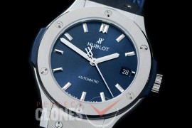 HBFS-38-1004 Classic Fusion 38mm SS/LE Blue Asian Clone 2892