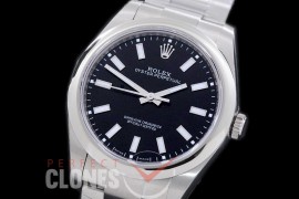 RLOY00027S BP Osyter Perpetual 114300 SS/SS Black SA 3132
