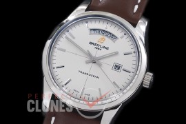 BLT43-051 Transocean DayDate Automatic SS/LE White Asian 2836