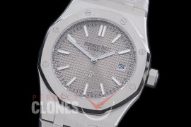 AP15202-104 Royal Oak Jumbo Automatic 15202 SS/SS Grey Asian 2813 